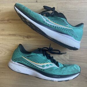 Saucony Guide 14 Men’s Sz 11.5 Green Athletic Running Shoes Sneakers S20654-20‎